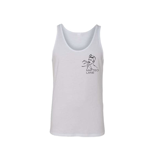 Matteo Lane Unisex Tank - White