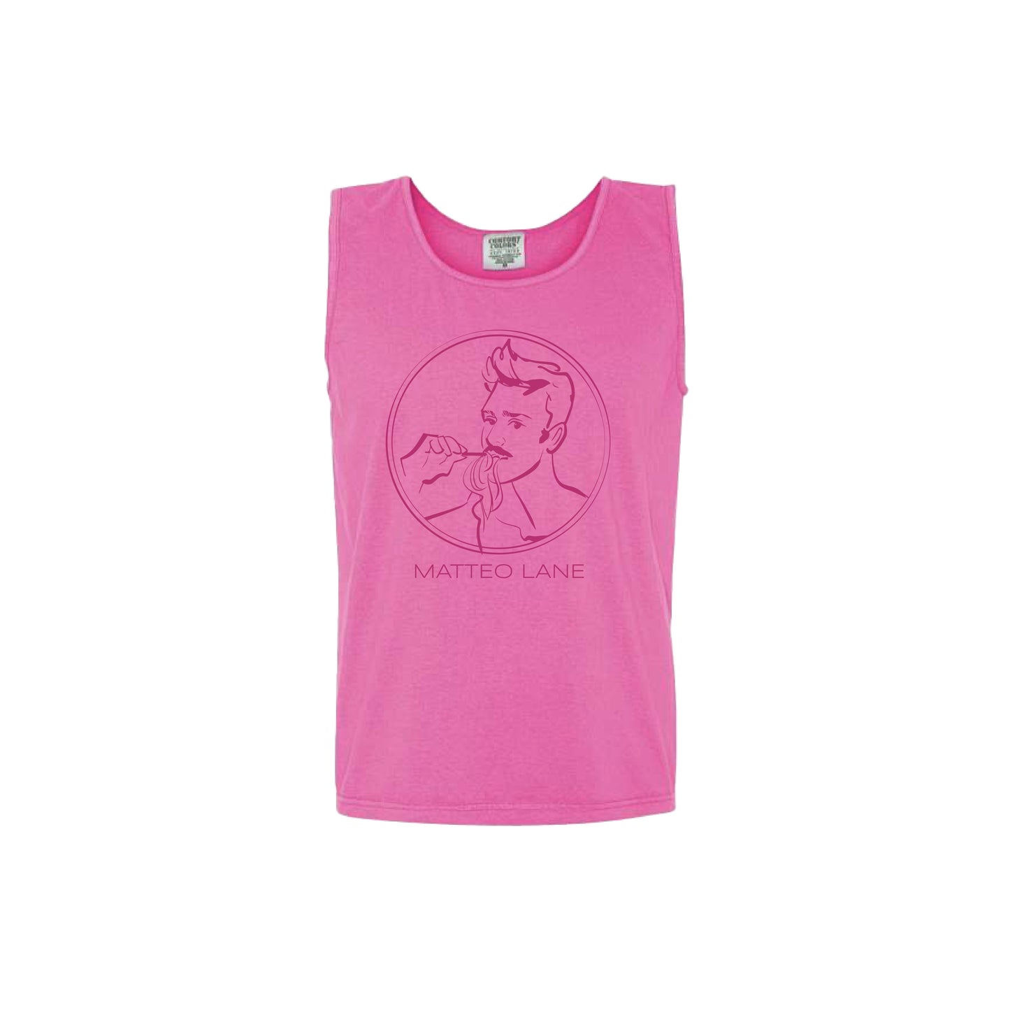 Matteo Lane Unisex Tank - Pink