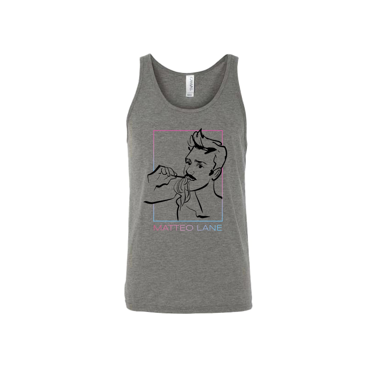 Matteo Lane Unisex Tank - Dark Grey