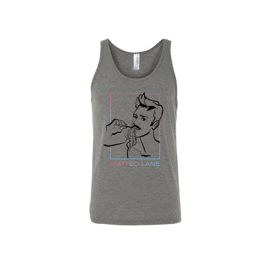 Matteo Lane Unisex Tank - Dark Grey