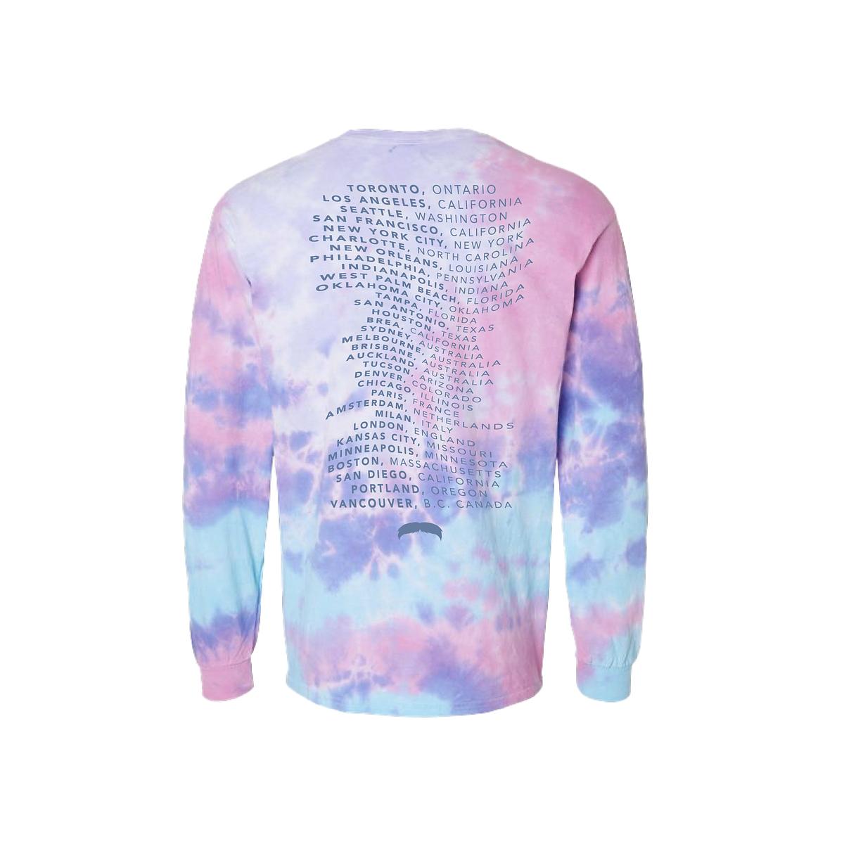 Al Dente Tour Unisex Long Sleeve Tee - Tie Dye