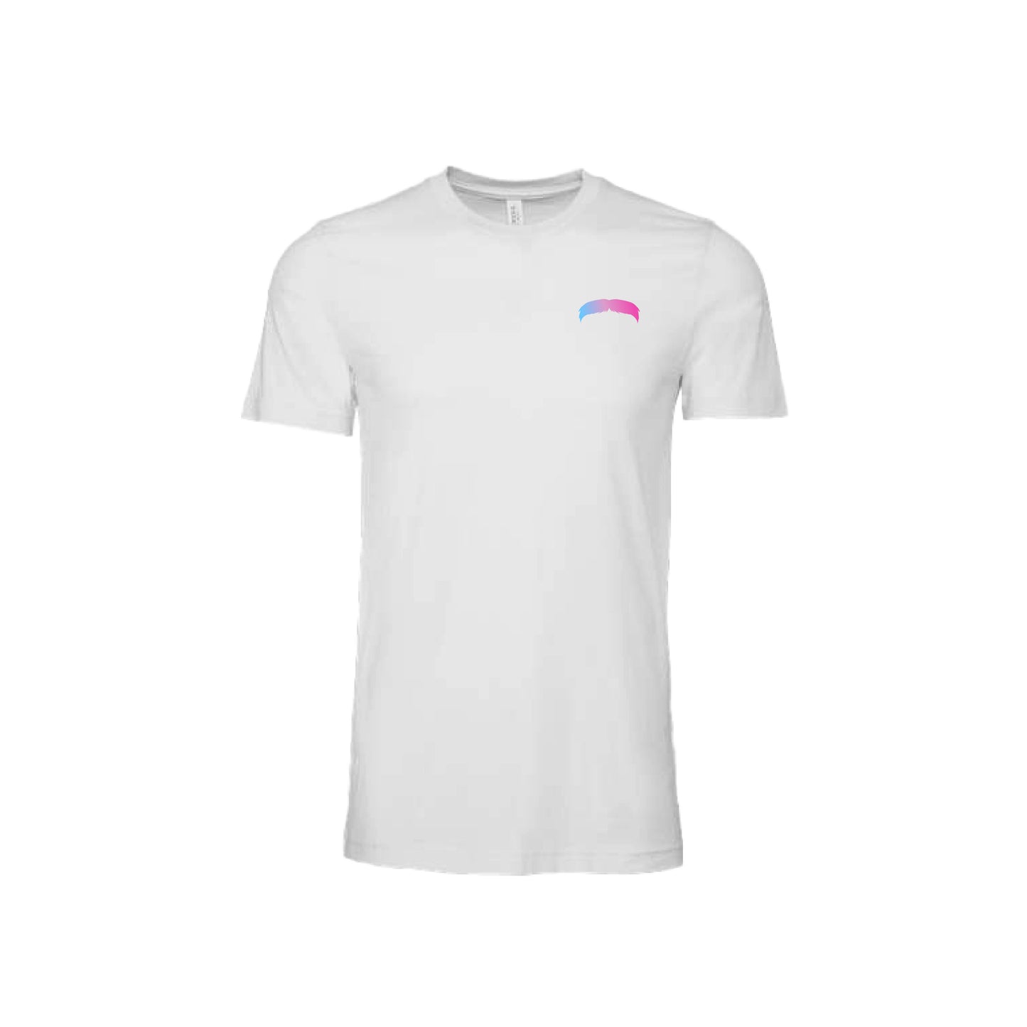 Matteo Lane Mustache Unisex Tee - White