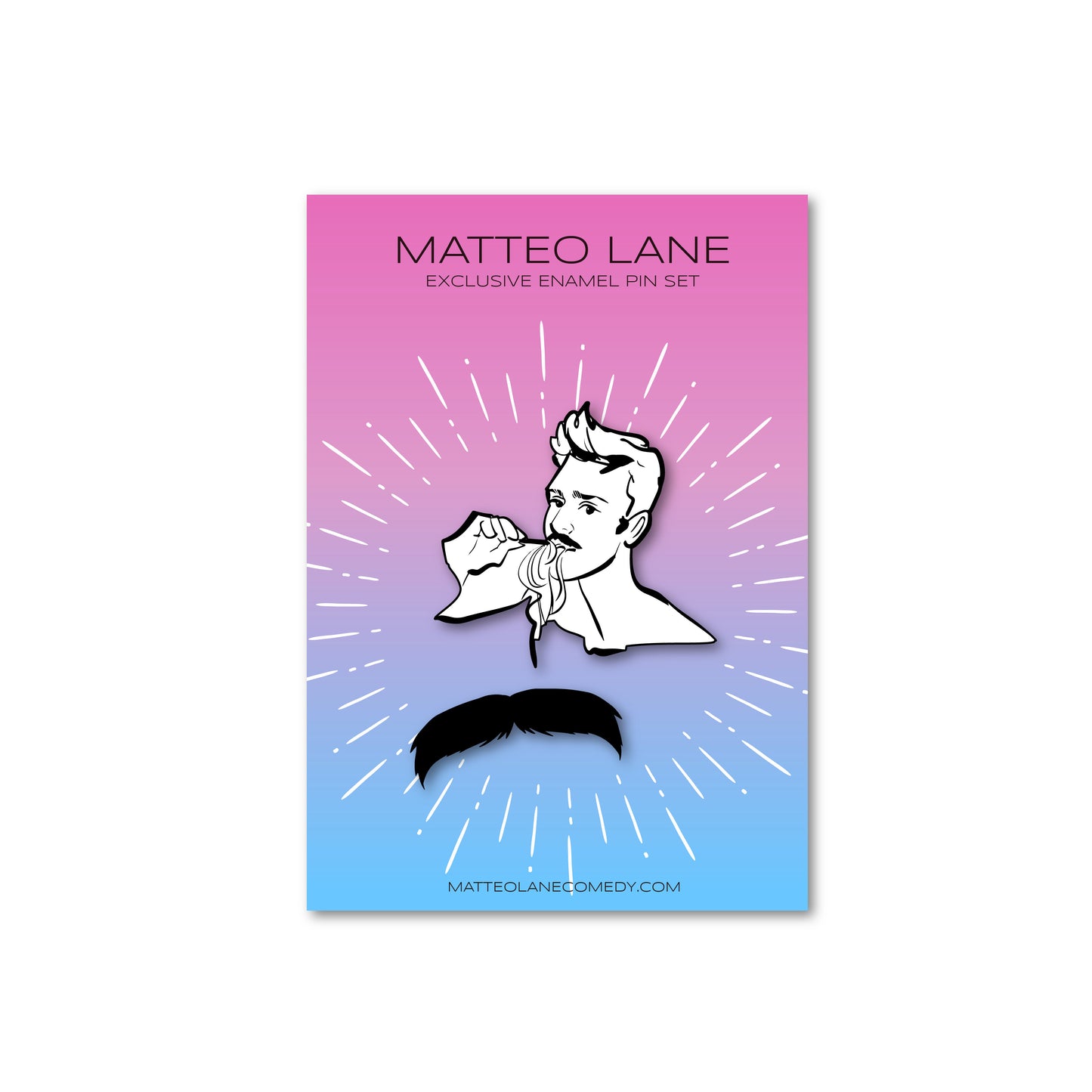 Matteo Lane Pin Set